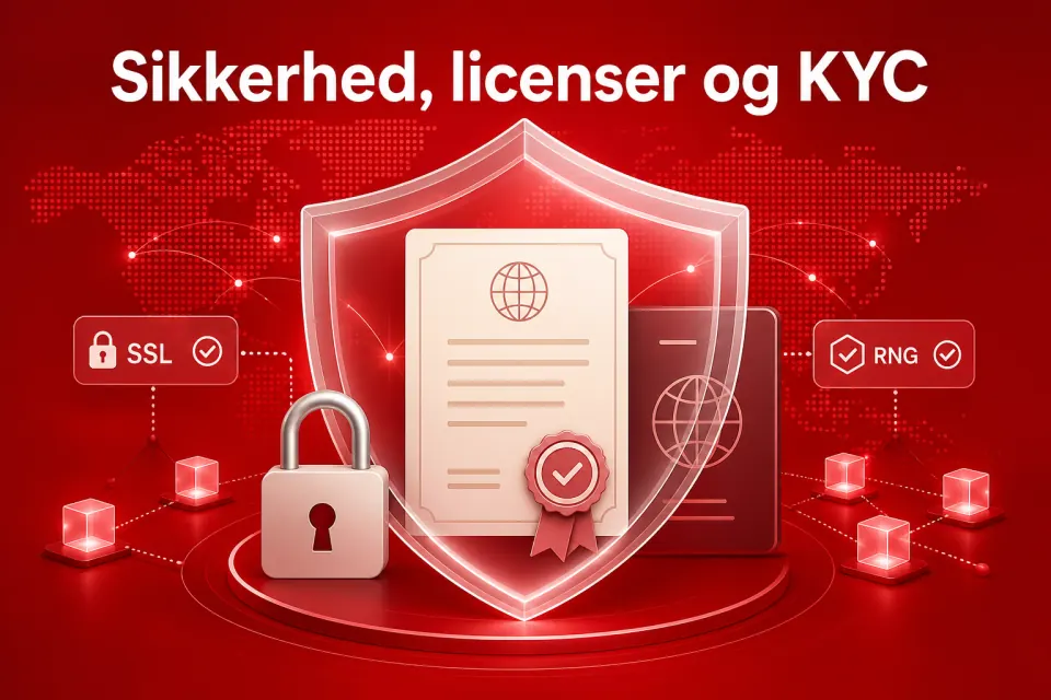 Sikkerhed licenser og KYC